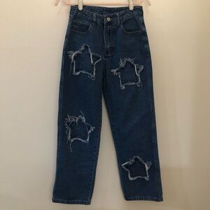 Star Design Size Small Regular Length Jeans